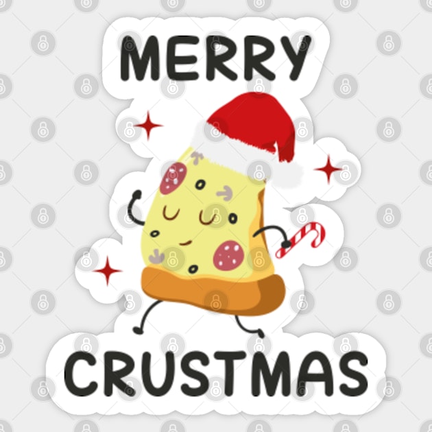 Merry Crustmas Sticker by VectorPlanet